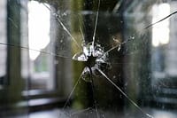 damaged glass